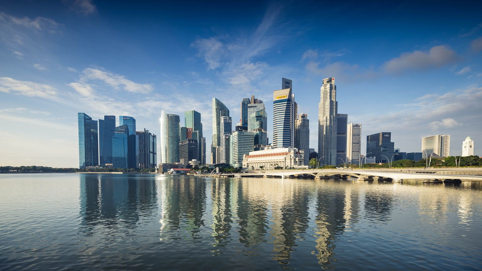Singapore skyline